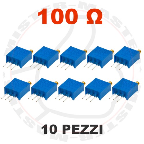 100 ohm potenziometro trimmer - 100,