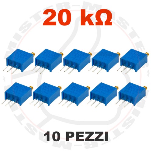 Kohm potenziometro trimmer - 20,